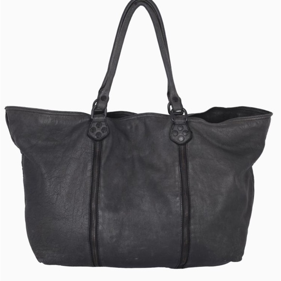 Zadig & Voltaire Leather Expandable Tote NWOT. - Picture 2 of 15